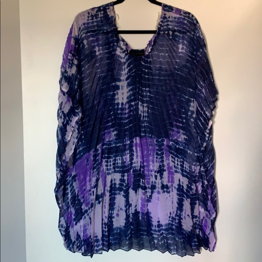 Steve Madden tie dye sheer coverup. NWT